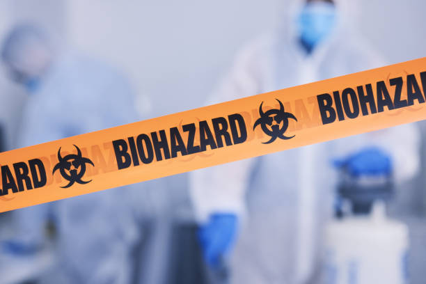 Professional Biohazard technician working in Colgate, WI